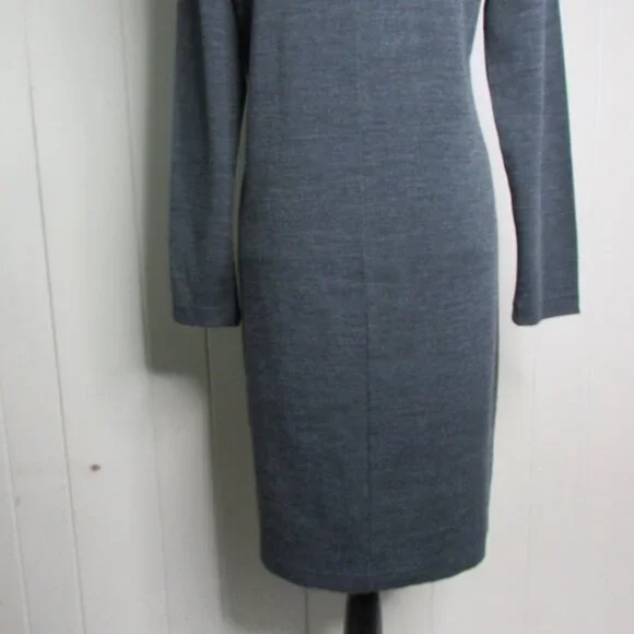 Lennie For Nina Leonard Dress S Gray Long Sleeve - Picture 10 of 12